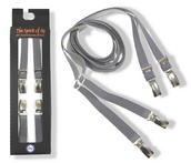 View Item Spirit Of 69 Mod Skinhead Skinny Half Inch Braces Grey